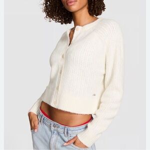 PINK Victoria's Secret Cream Cardigan